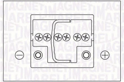 MAGNETI MARELLI 067300210005 -  Стартерная аккумуляторная батарея